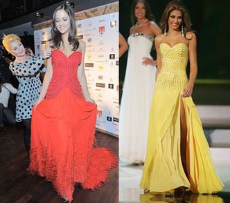 Szabatin ściągnęła pomysł na sukienkę Miss Polski?!