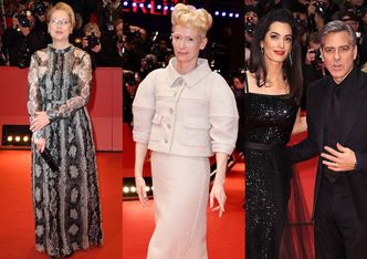 Meryl Streep, Tilda Swinton i George Clooney na Berlinale (ZDJĘCIA)