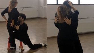 Ewa Kasprzyk ćwiczy tango!