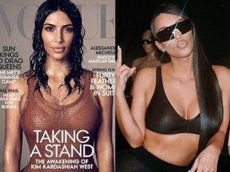 Kim Kardashian dostała SOLOWĄ okładkę amerykańskiego "Vogue'a"! "To spełnienie moich marzeń"