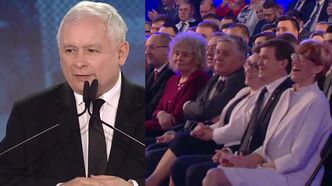 Kaczyński kpi z sondaży: "Mamy nowy!"