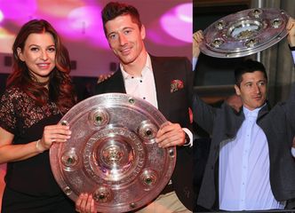 Ania i Robert Lewandowscy bawią się na imprezie Bayernu Monachium (ZDJĘCIA)