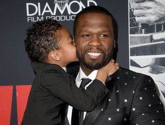 50 Cent zabrał syna na ściankę. Idealny tata?