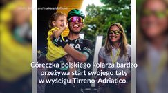 #dziejesiewsporcie: 3,5 latka największą fanką Rafała Majki