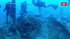 Wrak samolotu w wodach Indonezji. Leżał na morskim dnie od 75 lat