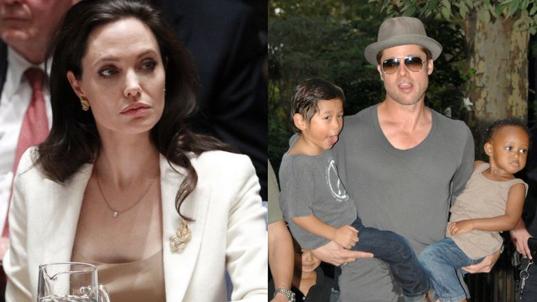 Angelina Jolie przyznaje, że BAŁA SIĘ o swoje dzieci, będąc w związku z Bradem Pittem!