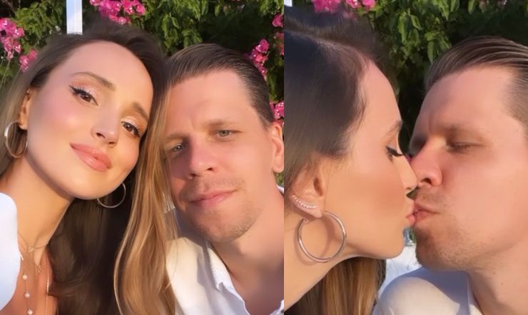 Marina Łuczenko i Wojtuś Szczęsny całują się na Instagramie na szóstą rocznicę ślubu. "Jak ona ZE MNĄ WYTRZYMUJE"