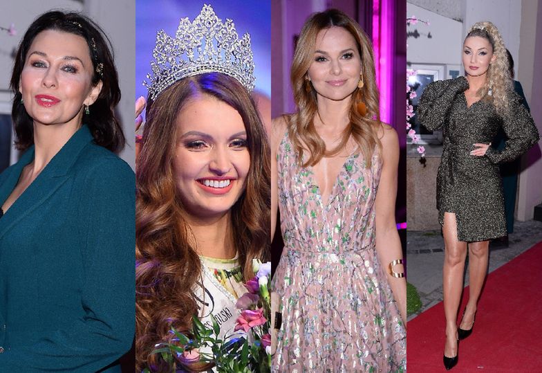 Błyszcząca Cleo, skromna Julia Wróblewska i dekolt Pauliny Sykut - tak prezentowali się celebrytki i celebryci na wyborach Miss Warszawa 2019