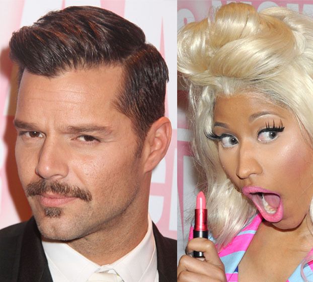  Ricky Martin i Minaj w reklamie... szminki!