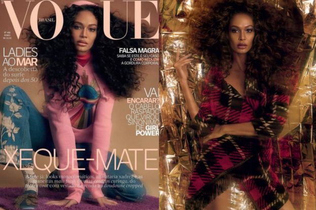 "Nowa Naomi Campbell" na okładce "Vogue'a"