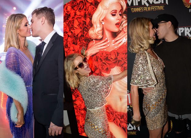 Paris Hilton obściskuje się z narzeczonym na imprezach dwie noce Z RZĘDU!