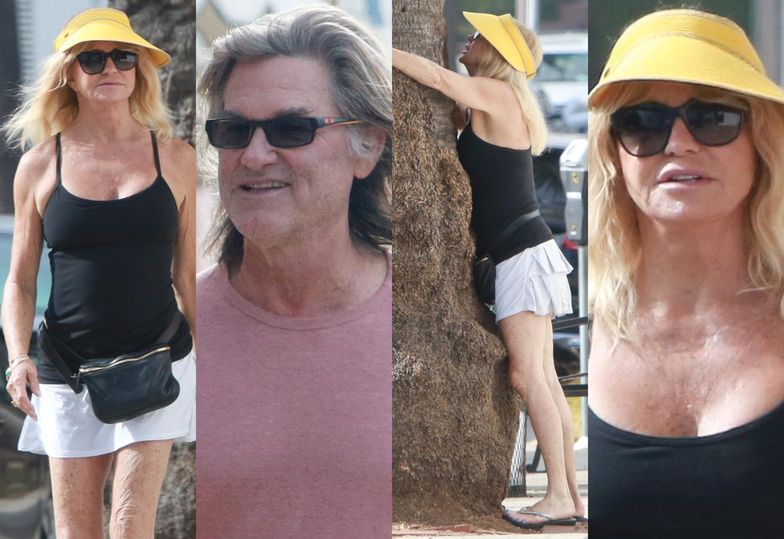 Goldie Hawn i Kurt Russell spacerują po Los Angeles