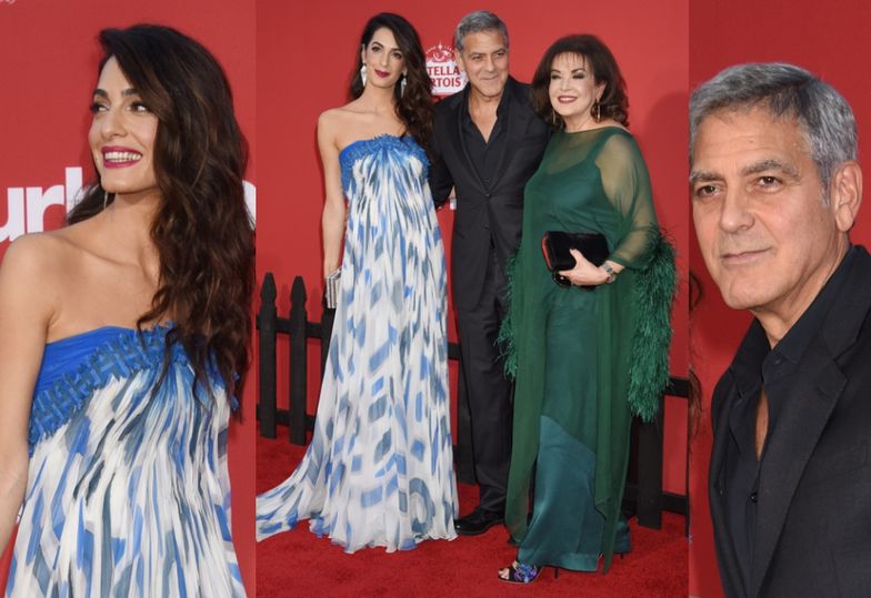 Amal Clooney, George Clooney i Baria Alamuddin