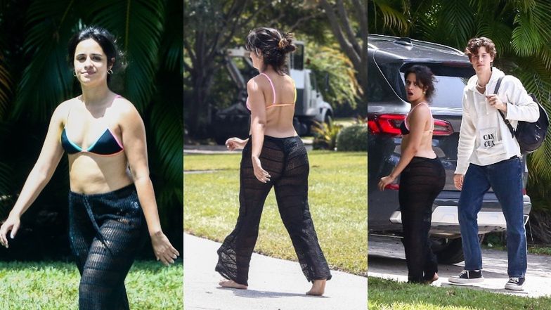 Wyluzowana Camila Cabello w bikini wyczekuje powrotu Shawna Mendesa (ZDJĘCIA)