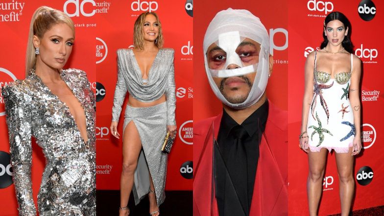 Gwiazdy na American Music Awards: Jennifer Lopez, Megan Fox, The Weeknd