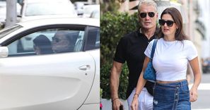 64-letni Dolph Lundgren pomyka po ulicach Beverly Hills z o 39 lat MŁODSZĄ NARZECZONĄ. Najpierw lunch, a potem przejażdżka Ferrari (ZDJĘCIA)