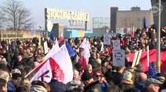 Gdańsk: manifestacja KOD pod hasłem "Polska murem za Wałęsą" 