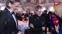Rozenek-Majdan w szampańskim nastroju na balu: "Mamy zamiar pohasać!"