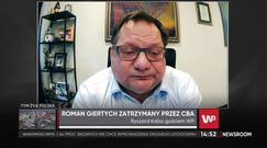 Roman Giertych zatrzymany przez CBA. "Kaczyński nie upilnował Ziobry"