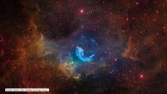 NASA opublikowała niezwykły obraz Mgławicy Bańka. Widok zapiera dech w piersiach