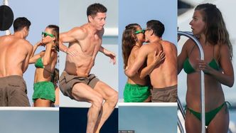 Anna i Robert Lewandowscy szaleją na luksusowym jachcie: namiętny pocałunek, skoki do wody, pamiątkowe selfie i pogawędka ze znajomymi (ZDJĘCIA)