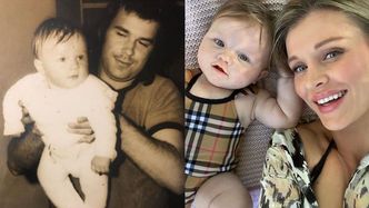 Joanna Krupa chwali się fotografią z dzieciństwa. Spostrzegawczy fani: "Córeczka to pani MAŁY KLON" (ZDJĘCIA)