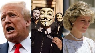 Hakerzy z Anonymous oskarżają Donalda Trumpa o PEDOFILIĘ, a rodzinę królewską o ZAMORDOWANIE księżnej Diany!