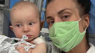Magdalena Stępień dzieli się nowym zdjęciem synka ze szpitala: "JEDZIEMY Z TYM RAKIEM" (FOTO)