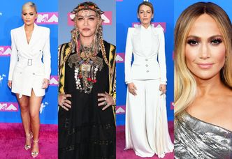 Czerwony dywan na gali MTV VMA 2018: Madonna, Jennifer Lopez, Kylie Jenner, Blake Lively... (ZDJĘCIA)