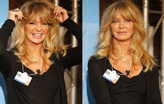 68-letnia Goldie Hawn na Forum Ekonomicznym w Davos (ZDJĘCIA)