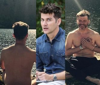 Tomasz Kammel medytuje nago na Instagramie (FOTO)
