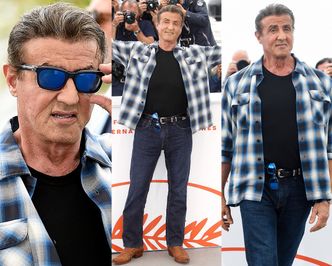 Cannes 2019: Dziarski Sylvester Stallone promuje piątą część "Rambo"