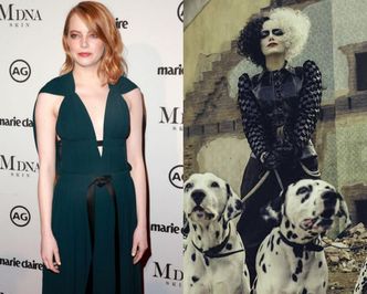 Emma Stone zagra Cruellę de Mon. Na zdjęciach z planu jest nie do poznania (FOTO)