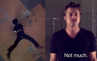 Brad Pitt tańczy breakdance!