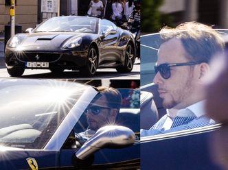 Były mąż Dominiki Kulczyk jeździ Ferrari za... 900 tysięcy złotych! (ZDJĘCIA)