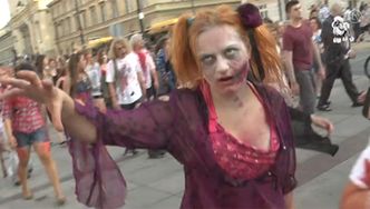 Zombie na ulicach Warszawy!