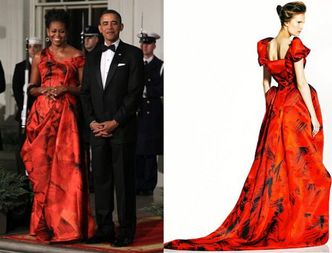 Michelle Obama w kreacji od McQueena!
