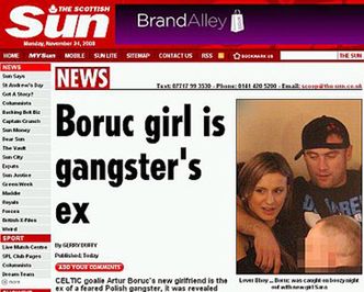 Laska Boruca to była gangstera!