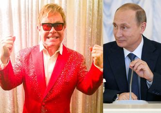 Putin zadzwonił do Eltona Johna! Tym razem NAPRAWDĘ...