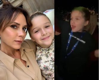 Victoria Beckham zabrała 8-letnią córkę na koncert: "Harper uwielbia Billie Eilish!" (FOTO)