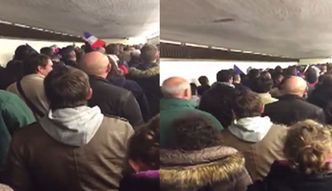 Wzruszające nagranie: Kibice ewakuowani z paryskiego stadionu śpiewają Marsyliankę