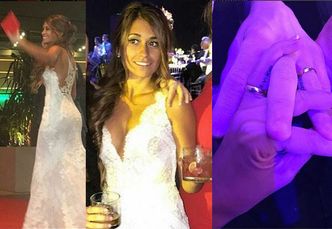 Żona Messiego i zaproszeni goście chwalą się zdjęciami z wesela na Instagramie (FOTO)