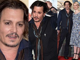 Zaniedbany Johnny Depp na londyńskiej premierze (ZDJĘCIA)