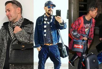 Jakie męskie torby noszą celebryci? Przegląd trendów