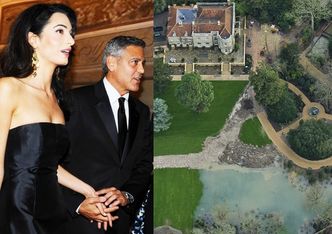 Powódź zalała brytyjską rezydencję Clooneya! Była warta 60 milionów...