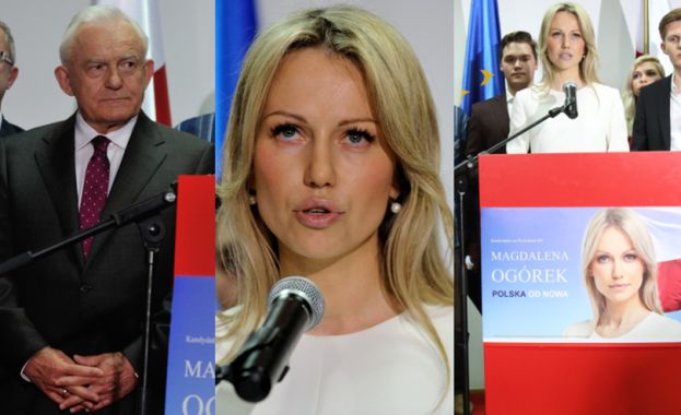 Smutna Magdalena Ogórek po ogłoszeniu wyników wyborów... (ZDJĘCIA)
