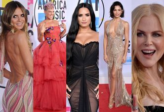 American Music Awards 2017: Pink, Nicole Kidman, Demi Lovato, Heidi Klum... (ZDJĘCIA)