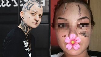 Wytatuowana uczestniczka "Top Model" odpowiada na zarzuty internautki, która sugeruje, że OSZPECIŁA jej twarz: "JESTEM NIEWINNA"