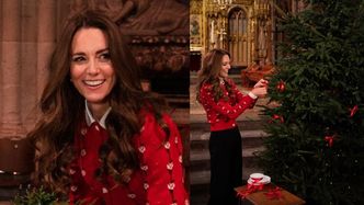 Święta w rodzinie królewskiej: Kate ubiera choinkę w swetrze za 7 tysięcy złotych. Gustowny? (FOTO)