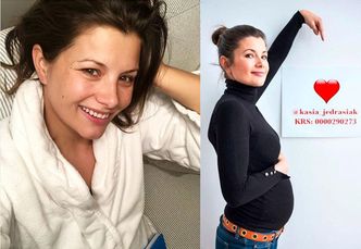 Agnieszka Sienkiewicz zapewnia na Instagramie: "Nie będzie tu zdjęć z pięknie rosnącym "brzuszkiem""